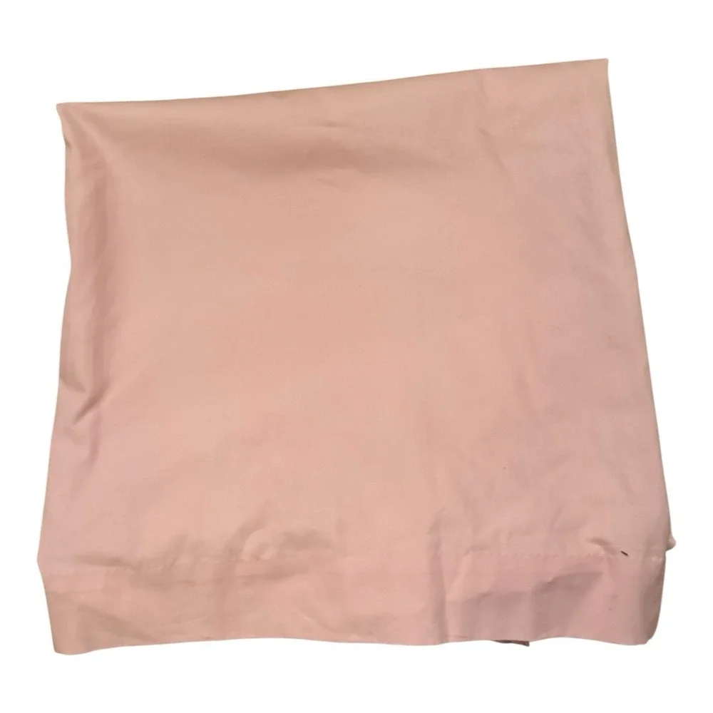 Pottery Barn Kids Quincy Pink Blackout Curtain Panel 44x84 100% Cotton NWOT